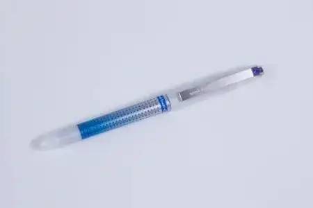 Lapicera Roller Uni Ball UB-187 vision Needle 0,7mm Azul -2